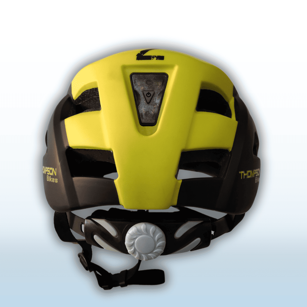 Casco Thompson MTB con Luz Trasera – Seguridad y Comodidad