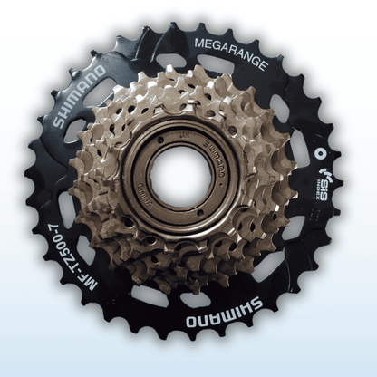 Piñón Shimano MF-TZ500-7 MegaRange 14-34T – 7 Velocidades
