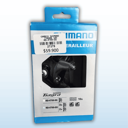 Cambio Trasero Shimano Tiagra RD-4700-GS 2x10V – Mediana Capacidad